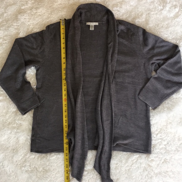 ✂️ RALSEY gray cardigan wrap sweater 1X - Picture 4 of 7